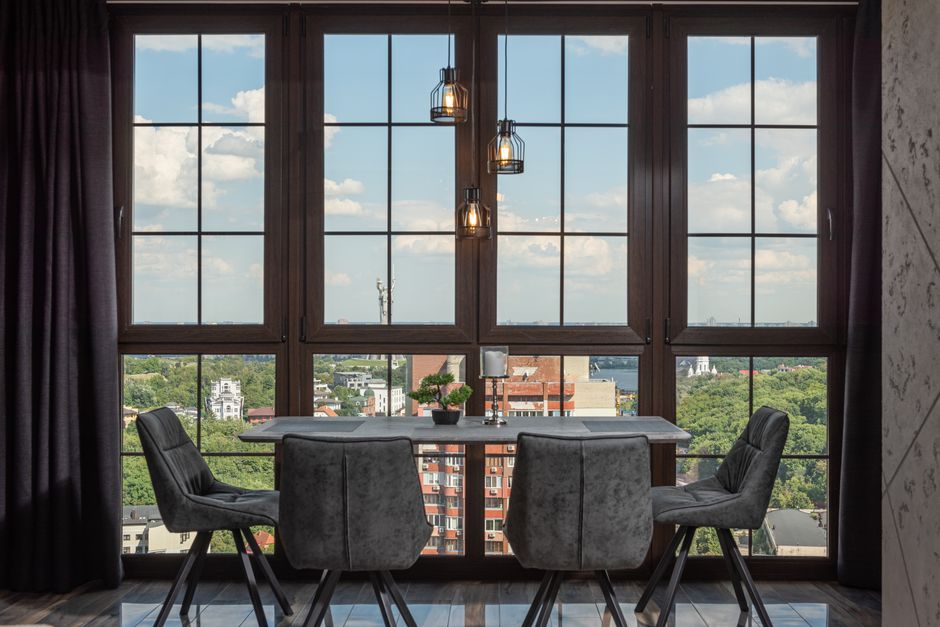 Modern penthouse